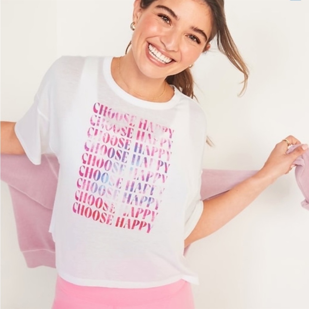 Old Navy Active crop GO-DRY Item#2